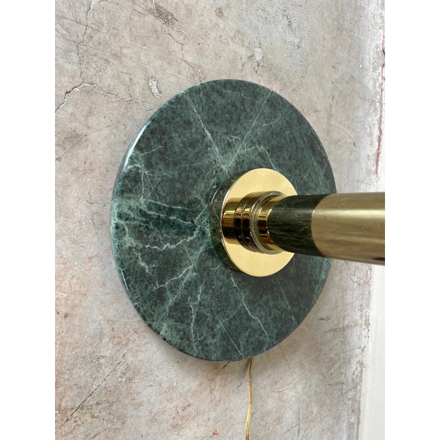 Mid-Century Modern 1980's Postmodern Casablanca Torchiere Floor Lamp For Sale - Image 3 of 12