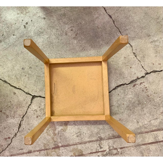 1960s Danish Modern Teak Tile Top Nesting Tables by Willy Ryomgard Mobelfabriken For Sale - Image 5 of 12