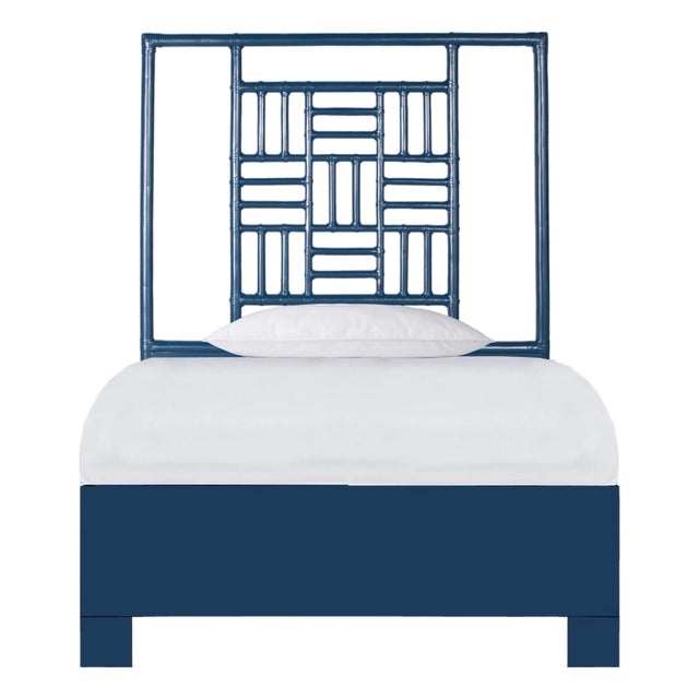 Finn Standard Bed Twin Extra Long - Navy For Sale