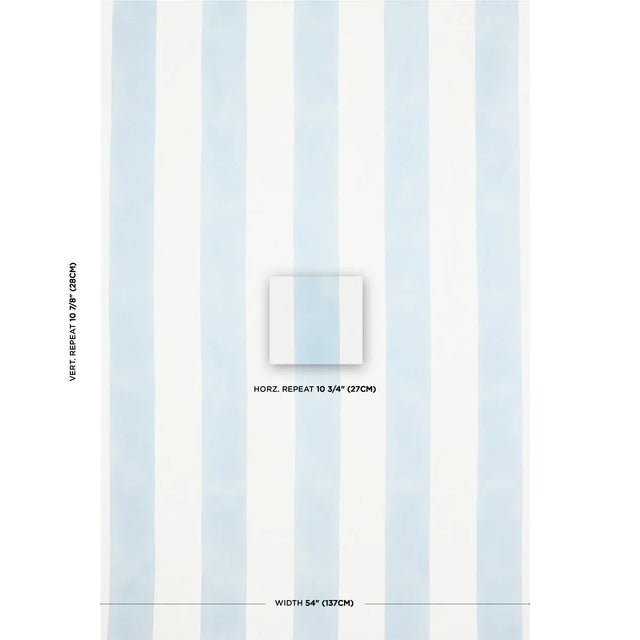 Designed in the UK and block printed by hand in India, Molly Mahon's Wide Stripe is simple, timeless and a delightful...