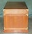 Brown Vintage Teak & Brass Military Campaign Pedestal Desk from Harrods Kennedy For Sale - Image 8 of 16