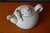 Large Danish White Ceramic Teapot in Scandinavian Bohemian Style For Sale - Image 5 of 11