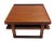 Refinished Square John Keal Coffee Table For Sale