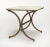 Contemporary Pamina Marble Accent Table, Gold For Sale - Image 3 of 3