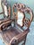 Vintage Asian Carved Hardwood Chairs - A Pair For Sale - Image 4 of 12
