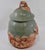 An exceptional, exhibition-scale piece of vintage American studio art pottery by celebrated Florida ceramicists Leo &...