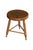 Farmhouse Vintage L Hitchcock Maple Cricket Piano Foot Stool Stenciled Fruit Tripod Base For Sale - Image 3 of 18