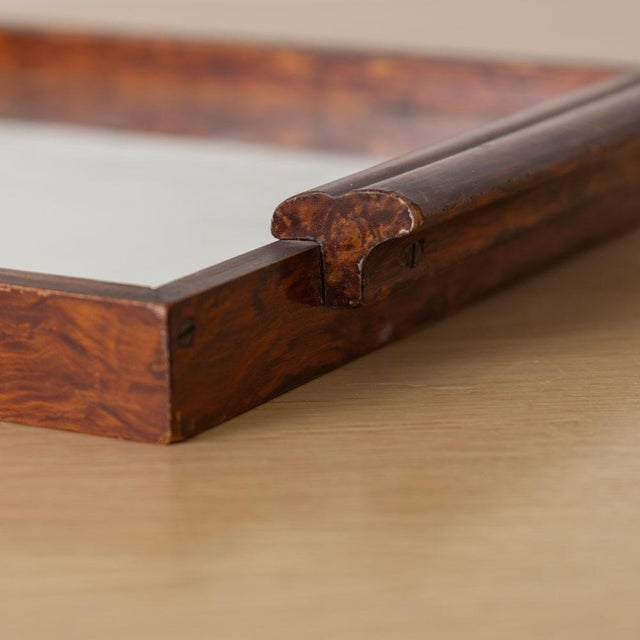 1930s French Art Deco Mirror Tray For Sale In Los Angeles - Image 6 of 10