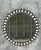 Brown Vintage Moroccan Round Inlaid Wood Wall Mirror For Sale - Image 8 of 12