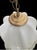 Murano Vintage Murano Glass Opaline White Clear Ruffled Tulip 1 Light Chandelier Fixture For Sale - Image 4 of 7