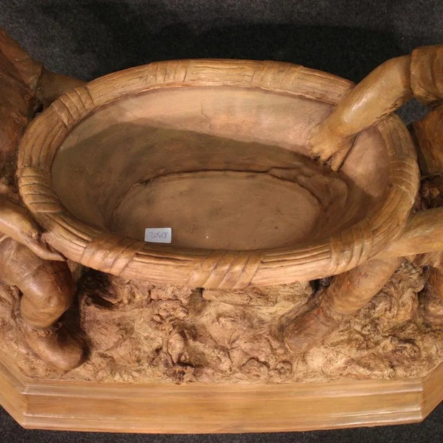 Large Terracotta Sculpture from Goldscheider Wien, 1940s For Sale - Image 4 of 13