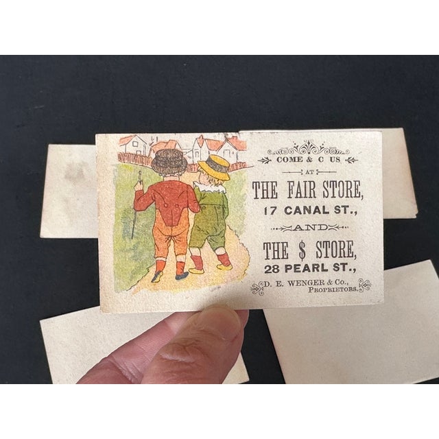 Victorian Trade Cards New York City Advertising Ephemera For Sale - Image 11 of 15