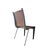 Black Prototype Chair in Metal and Wicker by Alfredo Arribas, 1980s For Sale - Image 8 of 11