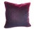 Transitional Deep Burgundy Velvet Throw Pillow Cover For Sale - Image 3 of 3