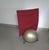 Italian Modern Bordeaux San Siro Ball Armchair by Fabrizio Ballardini, 1995 For Sale - Image 10 of 11