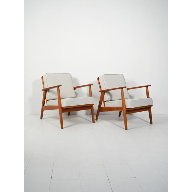 Armchairs by Thomas Harlev for Ikea, 1957, Set of 2 For Sale - Image 3 of 14
