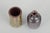 Two unique miniature vases, 1960/70s. Two hand-thrown miniature vases in stoneware with experimental glazes in brown,...