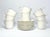 Noritake “Chandon, Platinum” Set of 8 Bone China Teacups 3” 8oz & Saucers 6” Good condition. No chips, cracks, or...