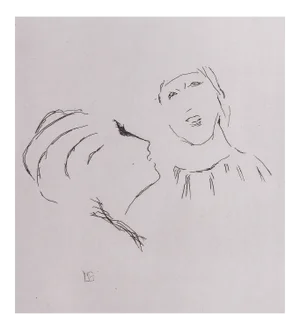 Sainte Monique Etching by Pierre Bonnard, 1930