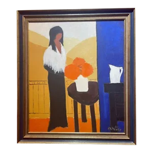 Maurice Potier Oil Painting – Original on Canvas