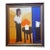 Original Maurice Potier Oil on Canvas | Signed French Contemporary Portrait Painting, Circa 1991 For Sale