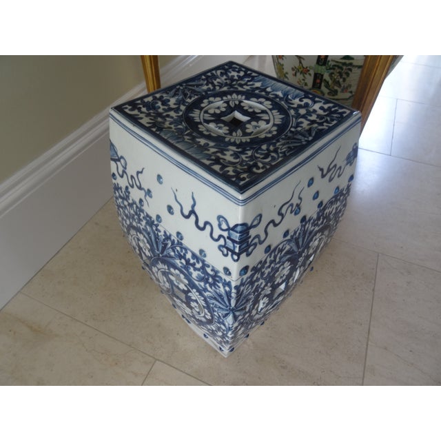 1960s Vintage Chinese Garden Seat For Sale - Image 5 of 9