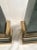Metal Vintage 1970s Large Green Obelisks, Brass Mounted - a Pair For Sale - Image 7 of 10