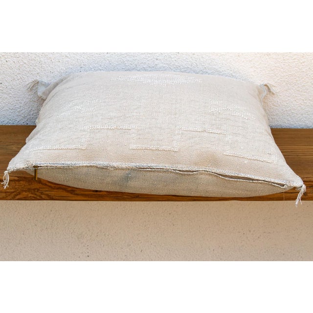 24" Moroccan Silk Pillow For Sale In Los Angeles - Image 6 of 8