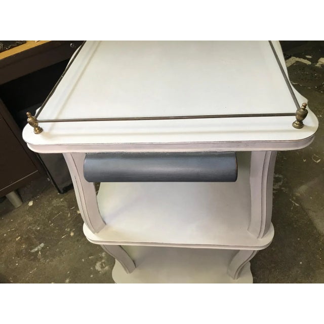 Painted Bar Cart For Sale - Image 4 of 9