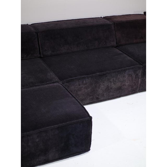 Vintage Swiss Trio Modular Sofa from Cor, 1970s, Set of 9 For Sale - Image 4 of 18