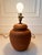 Vintage Rustic Terracotta Table Lamp For Sale - Image 10 of 11