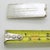 Vintage Italian Handmade Genuine Sterling Silver 925 Engraved Money Clip With "$" For Sale - Image 9 of 9