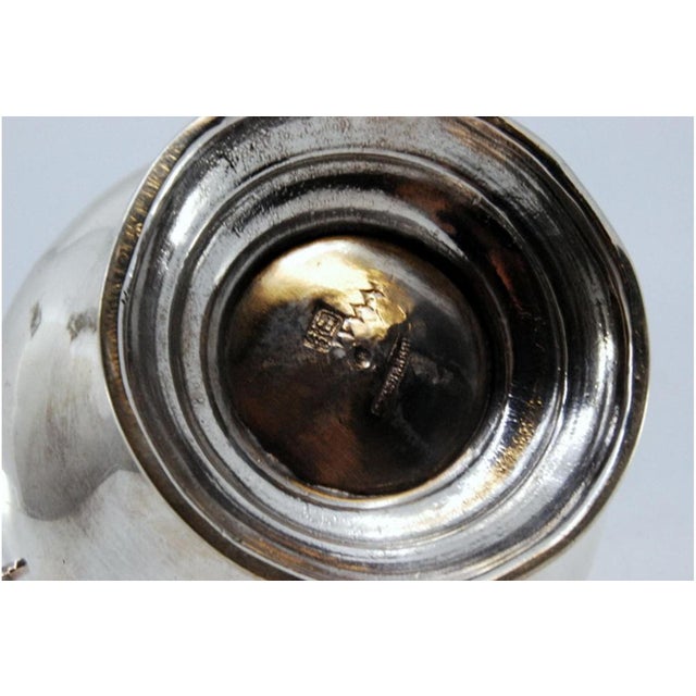 Silver Water Jug with Handle Applique For Sale - Image 6 of 10