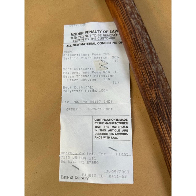 Braxton Culler “Trellis” Rattan Coastal Dining Chairs - Set of 6 For Sale - Image 10 of 10