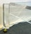 1970's Charles Hollis Jones Style Lucite and Glass Coffee Table on Casters For Sale - Image 9 of 12
