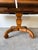 Brown Vintage Biedermeier Neoclassical-Style Cherry Wood Expandable Pedestal Dining Table For Sale - Image 8 of 18
