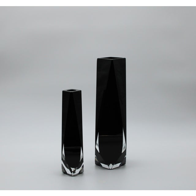 Black Goccia Murano Vase (L) For Sale - Image 9 of 9