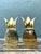 Vintage Polished Brass Pineapple Bookends - Set of 2 For Sale - Image 4 of 12