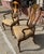 Karges Furniture Karges Tortoiseshell Arm Chairs a Pair For Sale - Image 4 of 7