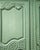 Early 19th Century French Pistache Green Marriage Armoire For Sale - Image 6 of 17