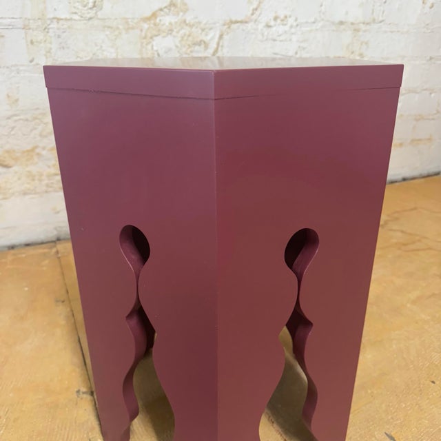 2020s Lozere Side Table - Wine For Sale - Image 5 of 8