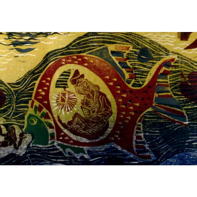 Bernd Kroeler Jonah On The Way 1975 Original Print For Sale In San Francisco - Image 6 of 10