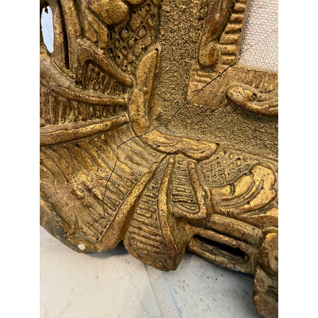 Large Vintage Floral Oil Painting on Canvas Signed by Artist Alex With Ornate Gilded Frame For Sale - Image 11 of 11