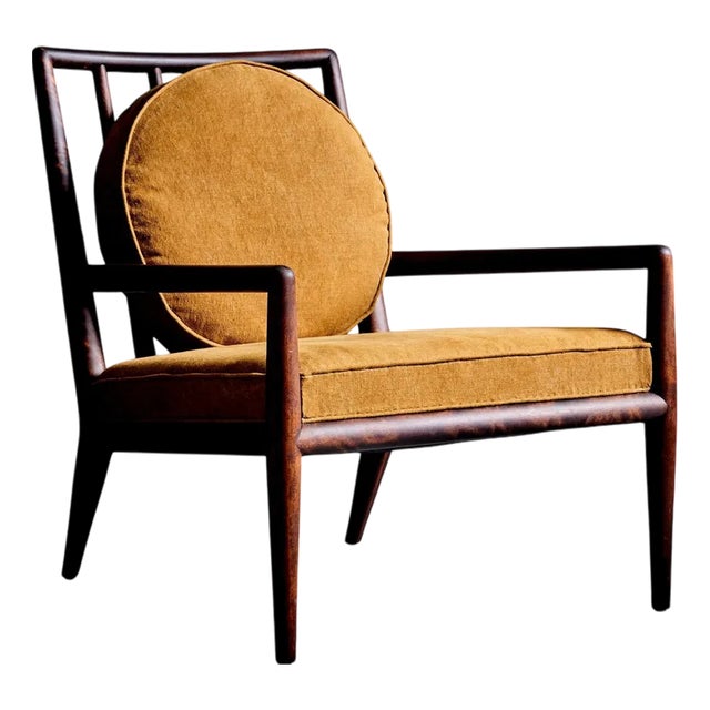 Lounge Chair attributed to T.H. Robsjohn-Gibbings for Widdicomb, USA, 1950s For Sale