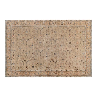 Authentic Persian Tabriz Handmade Wool Carpet For Sale