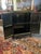 Antique Chinese Black Lacquer Cabinet W Jade Inlay of Bird & Floral Motif For Sale - Image 11 of 17