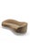 Mid-Century Modern Mid Century Modern Bruno Munari Style Curved Italian Sofa Newly Reupholstered in Italian Plush Camel Mohair Velvet For Sale - Image 3 of 9