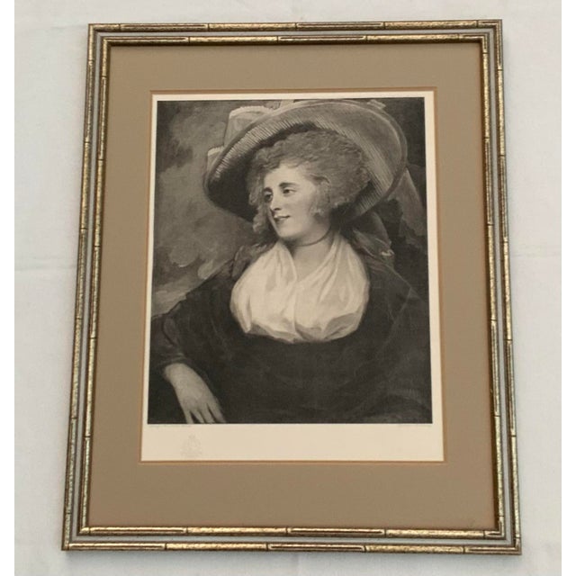 Antique Lithograph After George Romney, Lady Arabella Ward, C. 1900 For Sale - Image 15 of 15