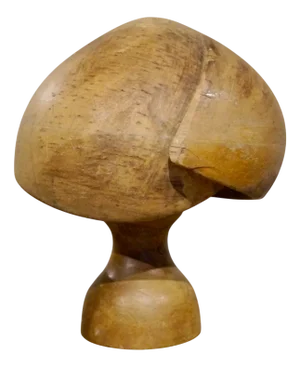 Antique Hat Block on Stand by Riva Marchesi for Milliners, Paris, France, 1900s