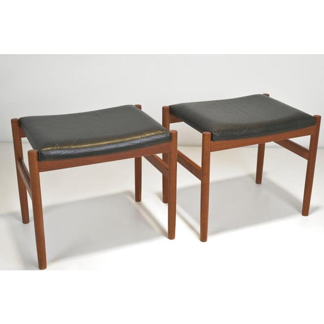 Ottoman in Teak by Hugo Frandsen for Spøttrup Stolefabrik, 1960s For Sale - Image 6 of 11
